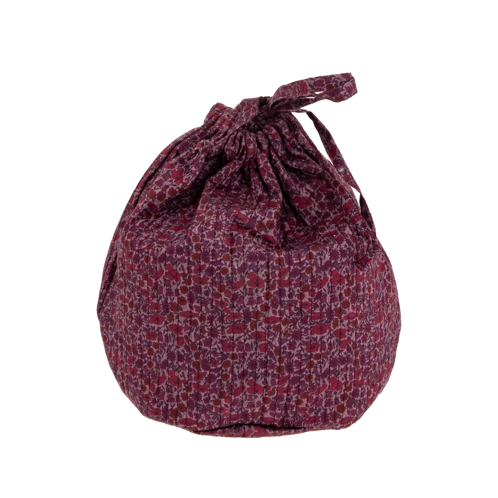 Image of Pouch round mw Liberty Petal and Bud from Bon Dep Essentials