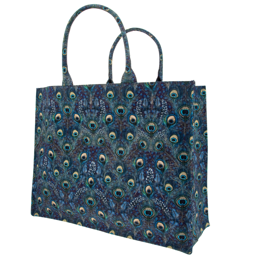 Image of Tote bag mw Liberty Peacock from Bon Dep Essentials