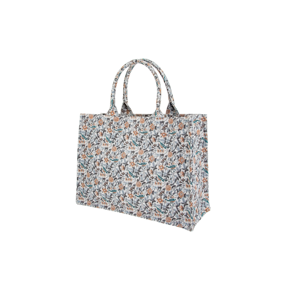 Image of Tote bag mini mw Liberty Strawberry Tree blue from Bon Dep Essentials