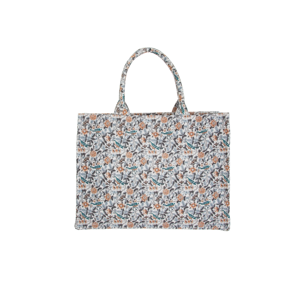 TOTE BAG MINI MW LIBERTY STRAWBERRY TREE BLUE