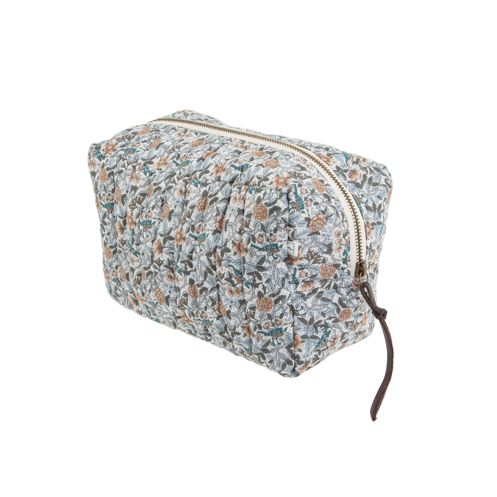 Image of Pouch square mw Liberty Strawberry Tree blue from Bon Dep Essentials