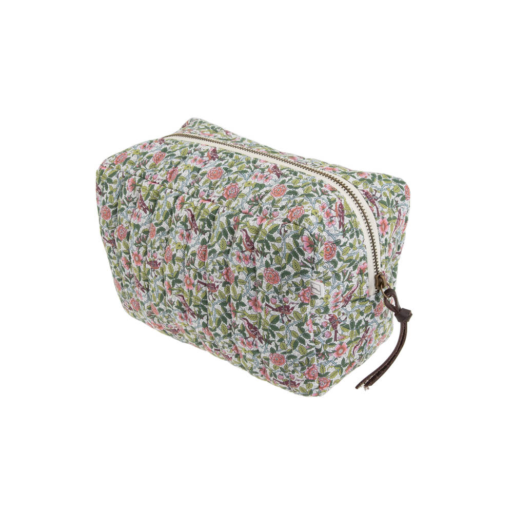 Image of Pouch square mw Liberty Strawberry Tree green from Bon Dep Essentials