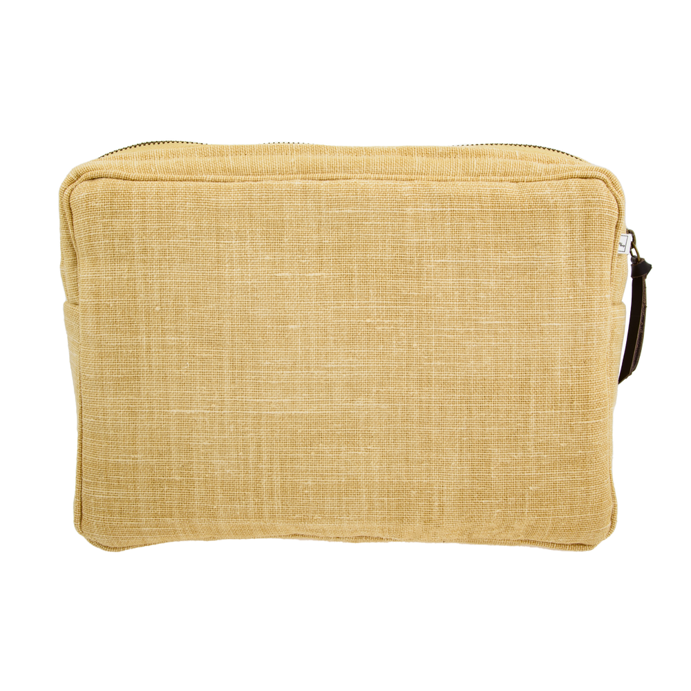POUCH BIG MW BELGIAN LINEN YELLOW