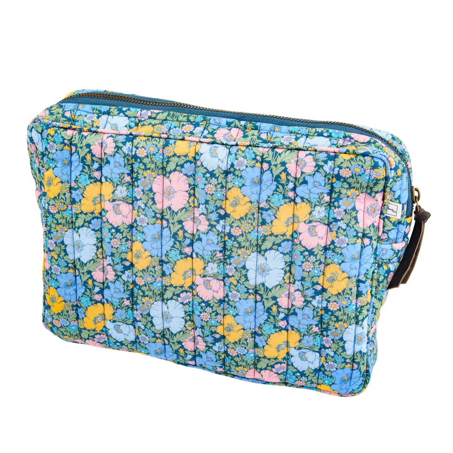 
                  
                    Image of Pouch big mw Liberty fabrics Meadow song blue from Bon Dep Essentials
                  
                
