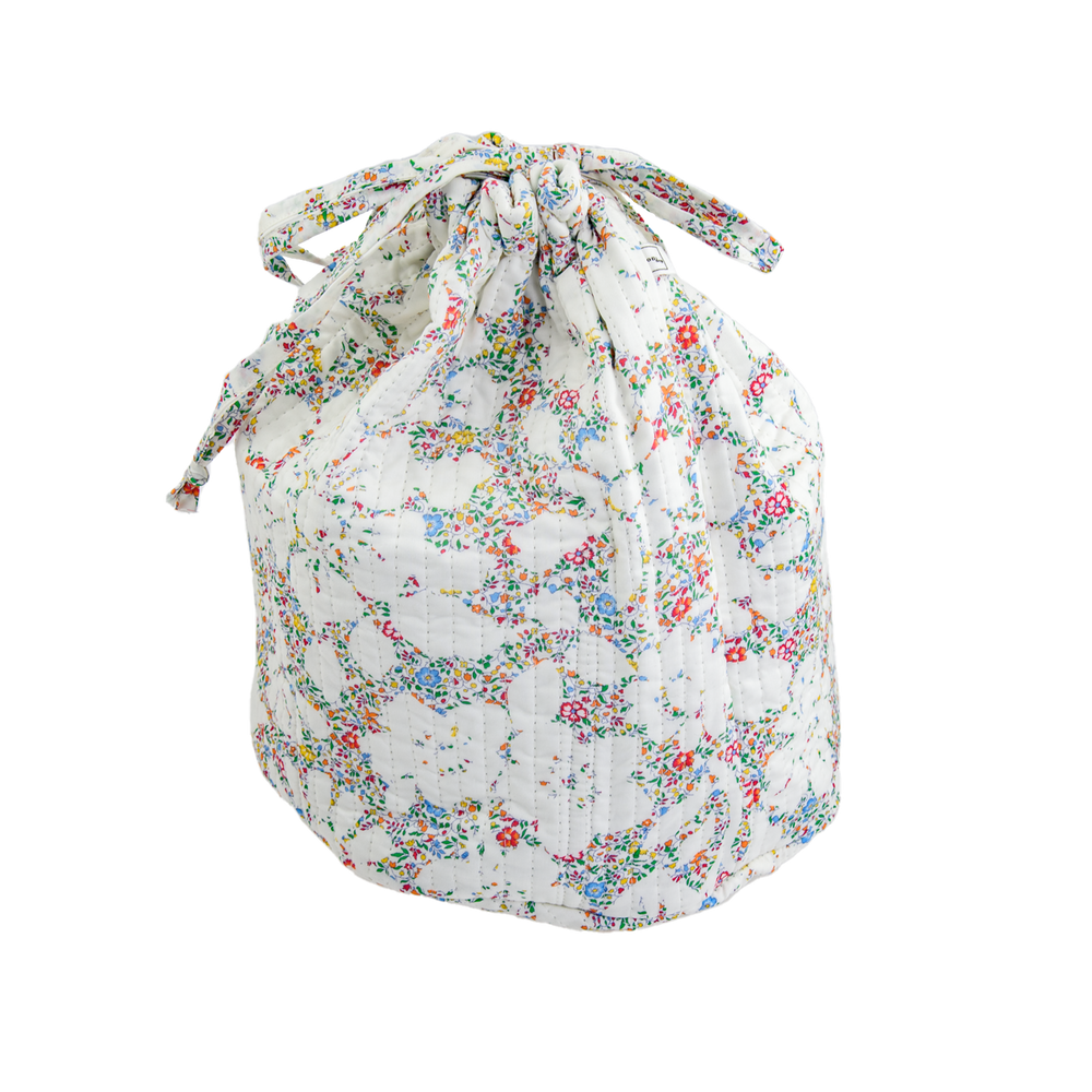 Image of Pouch round mw Liberty fabrics Silouette from Bon Dep Essentials