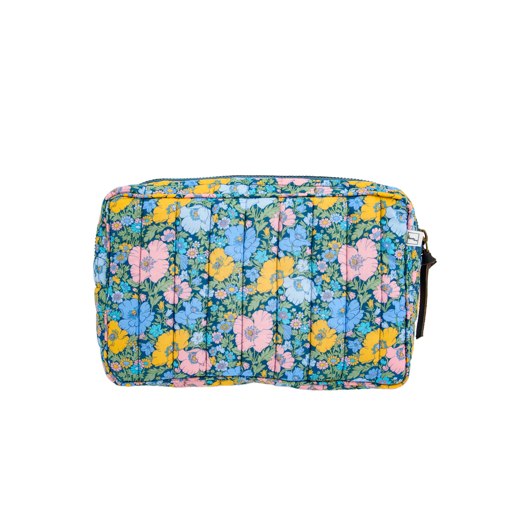 POUCH SMALL MW LIBERTY FABRICS MEADOW SONG BLUE