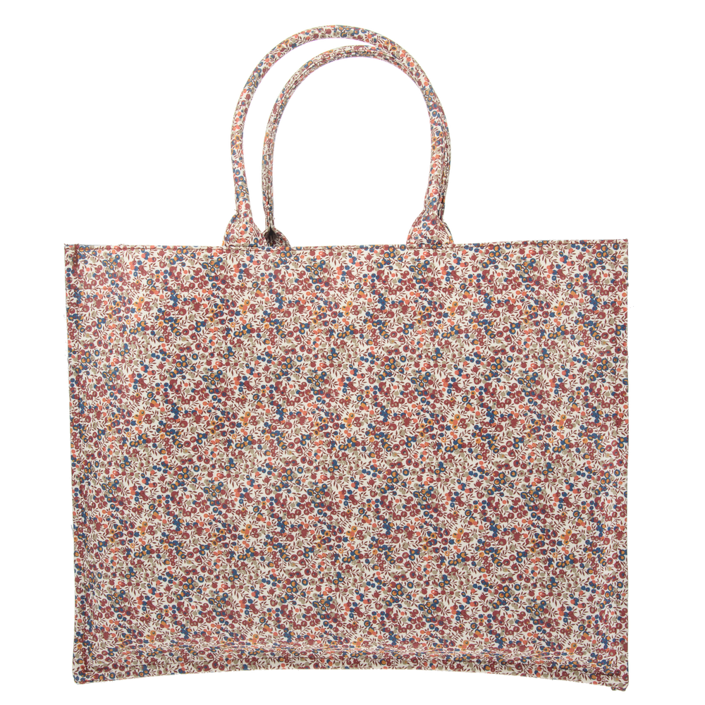 Image of Tote bag mw Liberty Wiltshire bud wine from Bon Dep Essentials