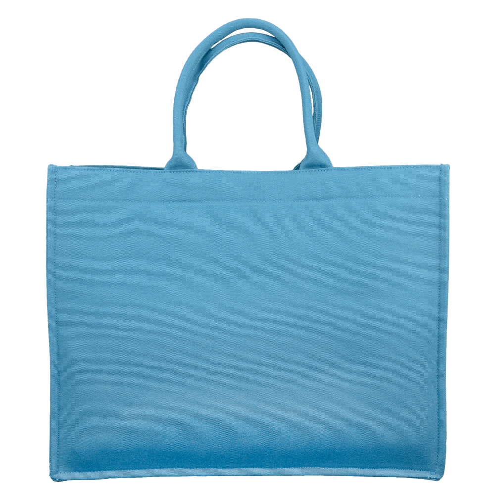 TOTE BAG CANVAS PETROL