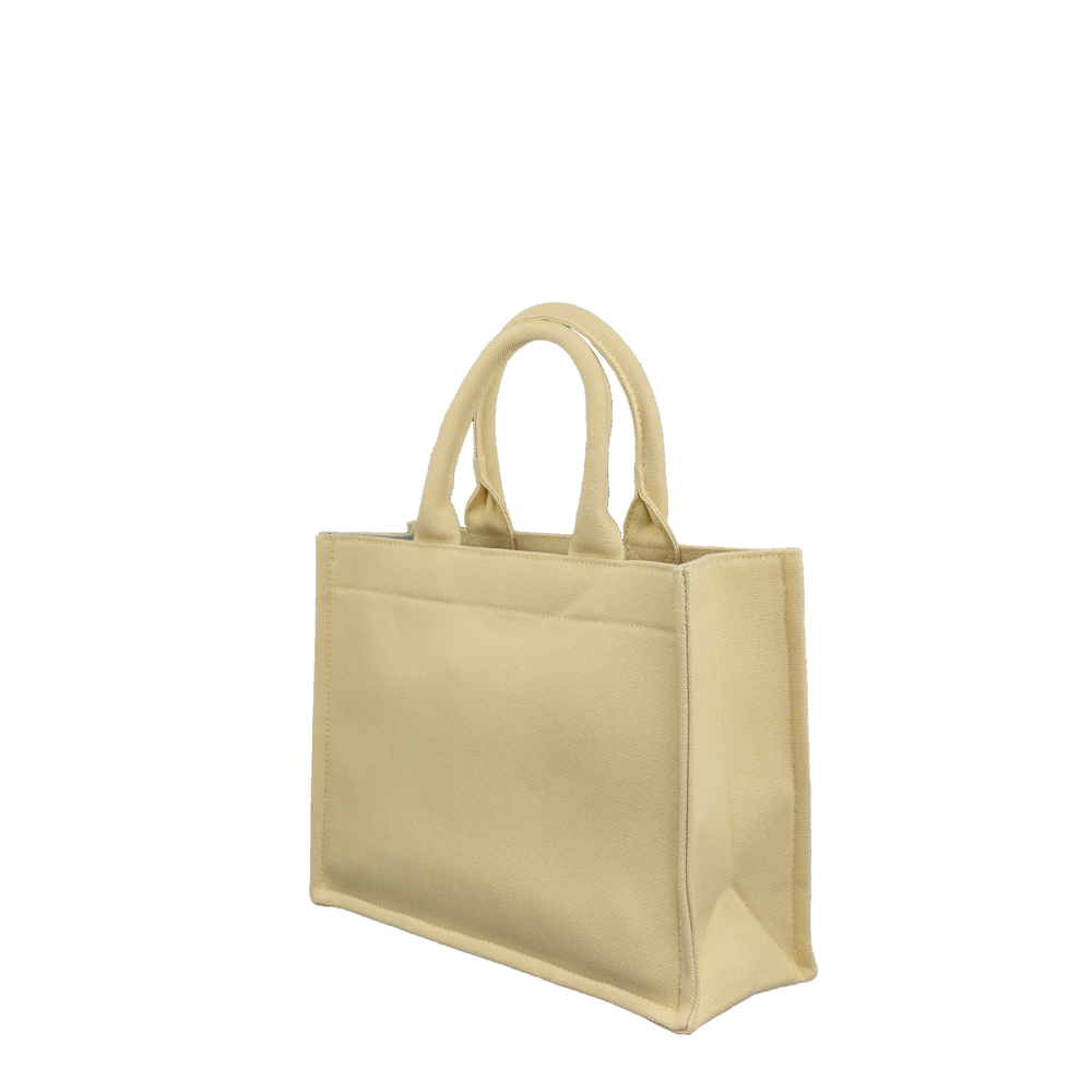 Image of Tote bag mini Canvas Dusty yellow from Bon Dep Essentials