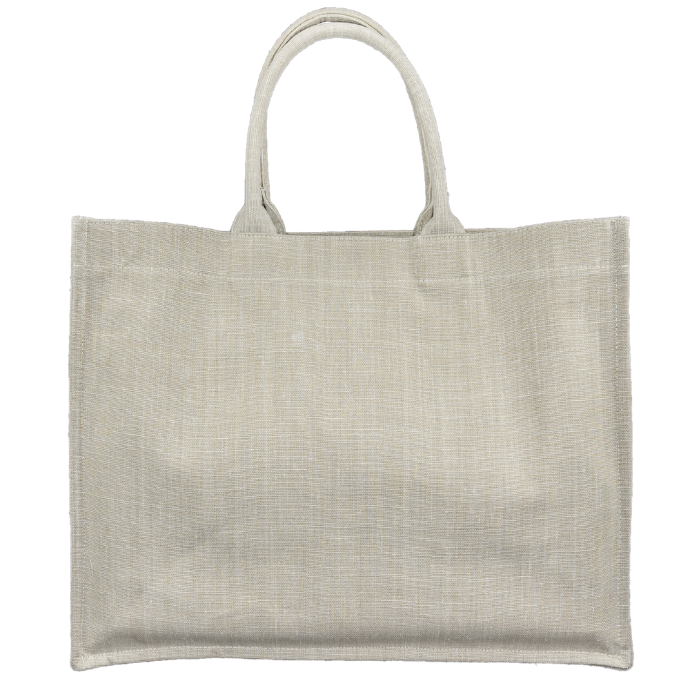 TOTE BAG BELGIAN LINEN BEIGE