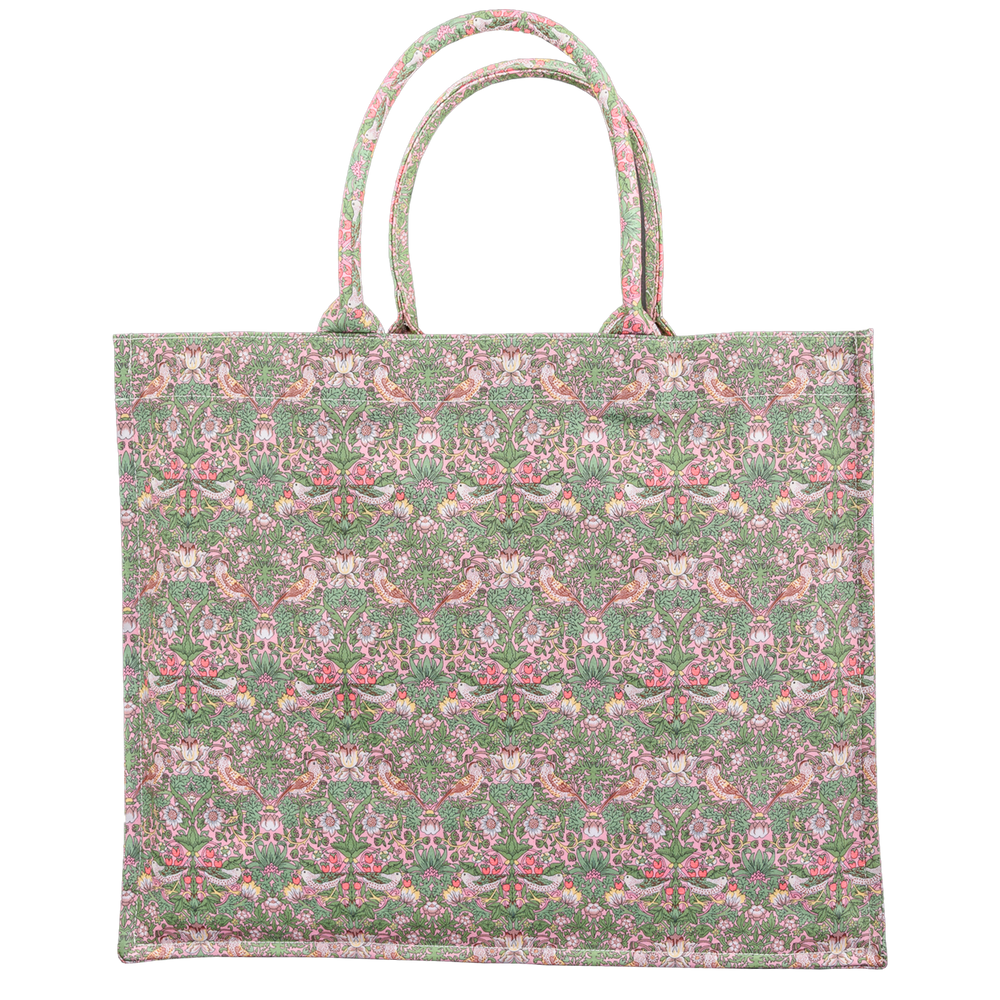 TOTE BAG MW LIBERTY STRAWBERRY THIEF ORGANIC