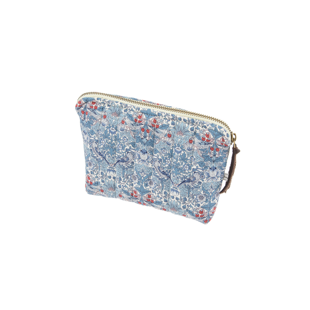 Image of Pouch XS mw Liberty StrawberryThiefBlue from Bon Dep Essentials