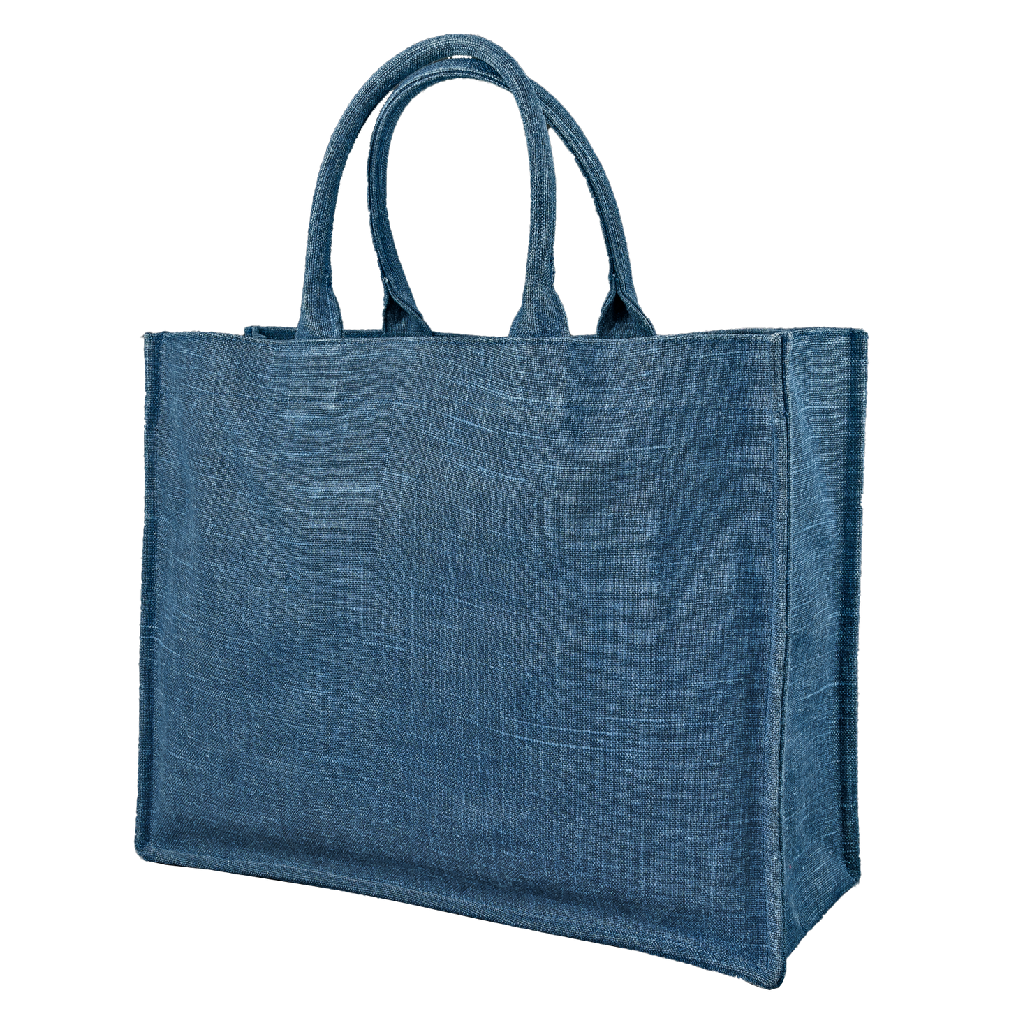 Image of Tote bag mw Belgian Linen indigo from Bon Dep Essentials