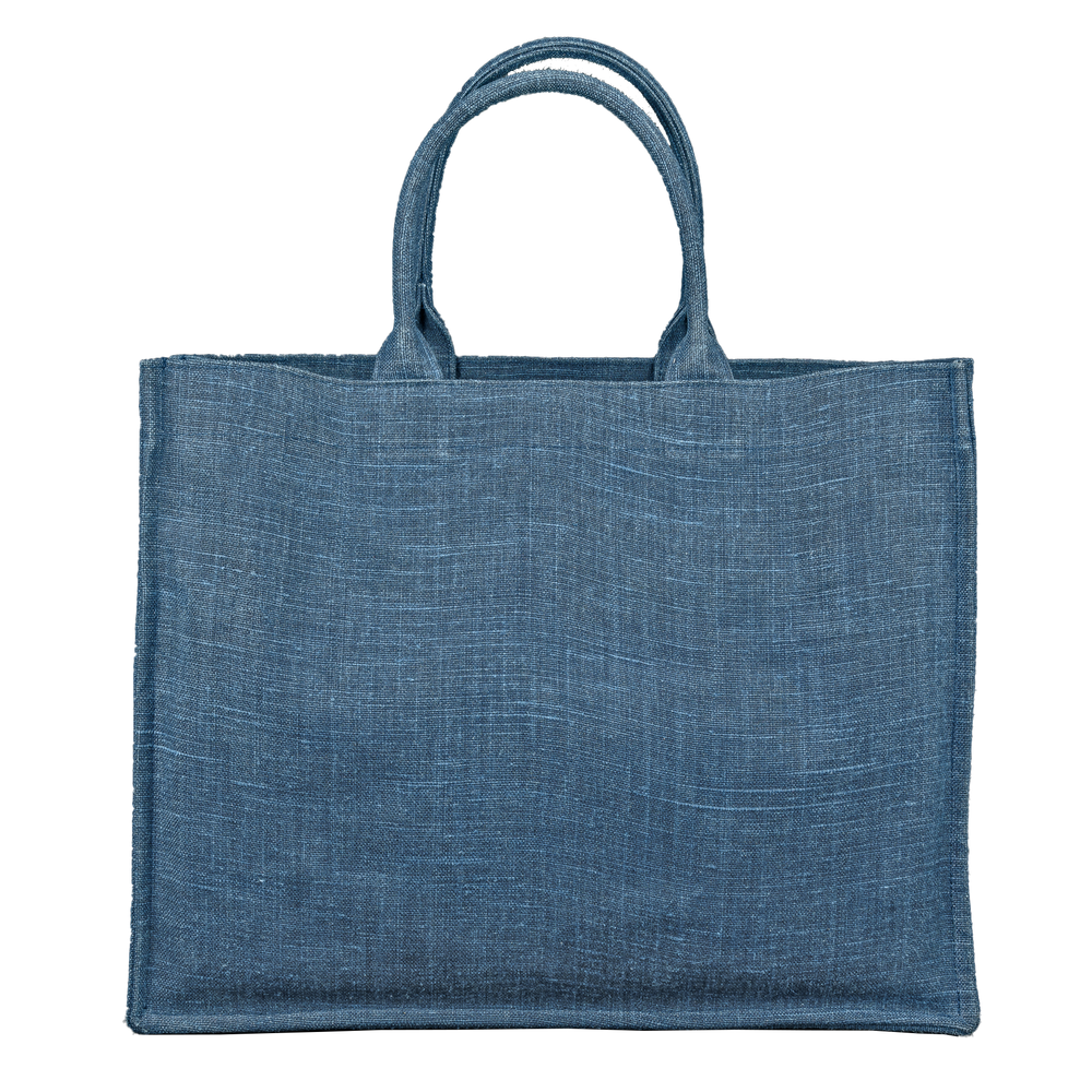 TOTE BAG MW BELGIAN LINEN INDIGO
