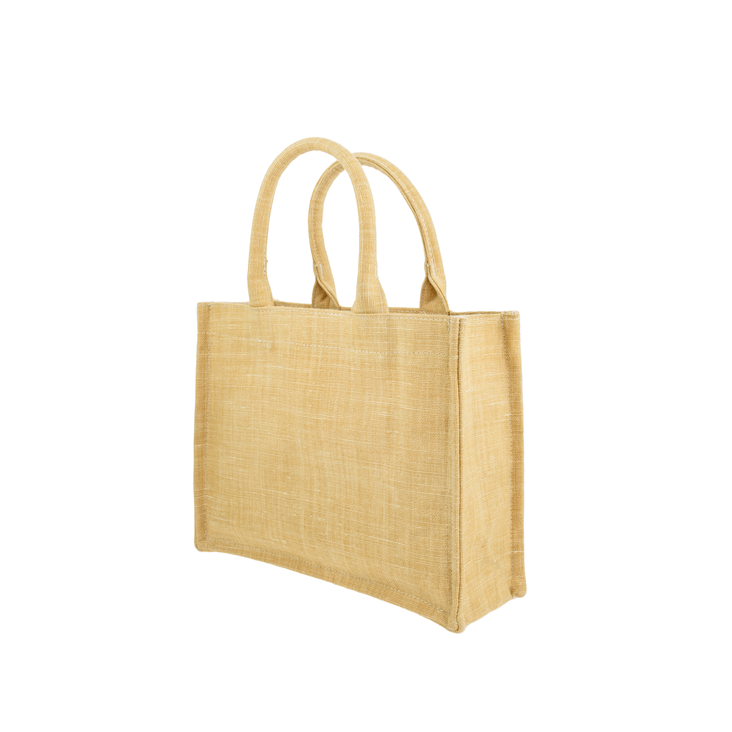 Image of Tote bag mini mw Belgian Linen Yellow from Bon Dep Essentials