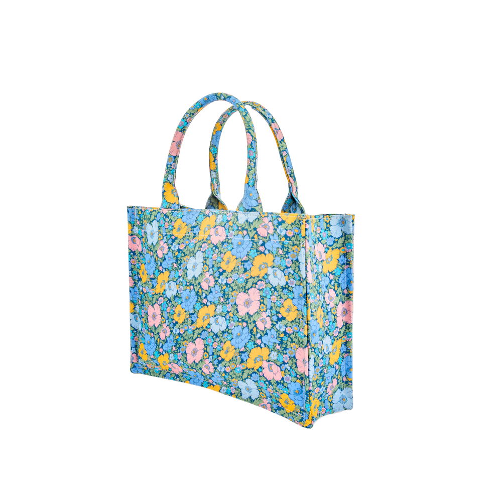 Image of Tote bag mini mw Liberty Meadow Song Blue from Bon Dep Essentials