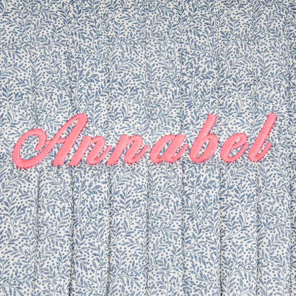 POUCH ROUND MW LIBERTY FABRICS ANNABEL