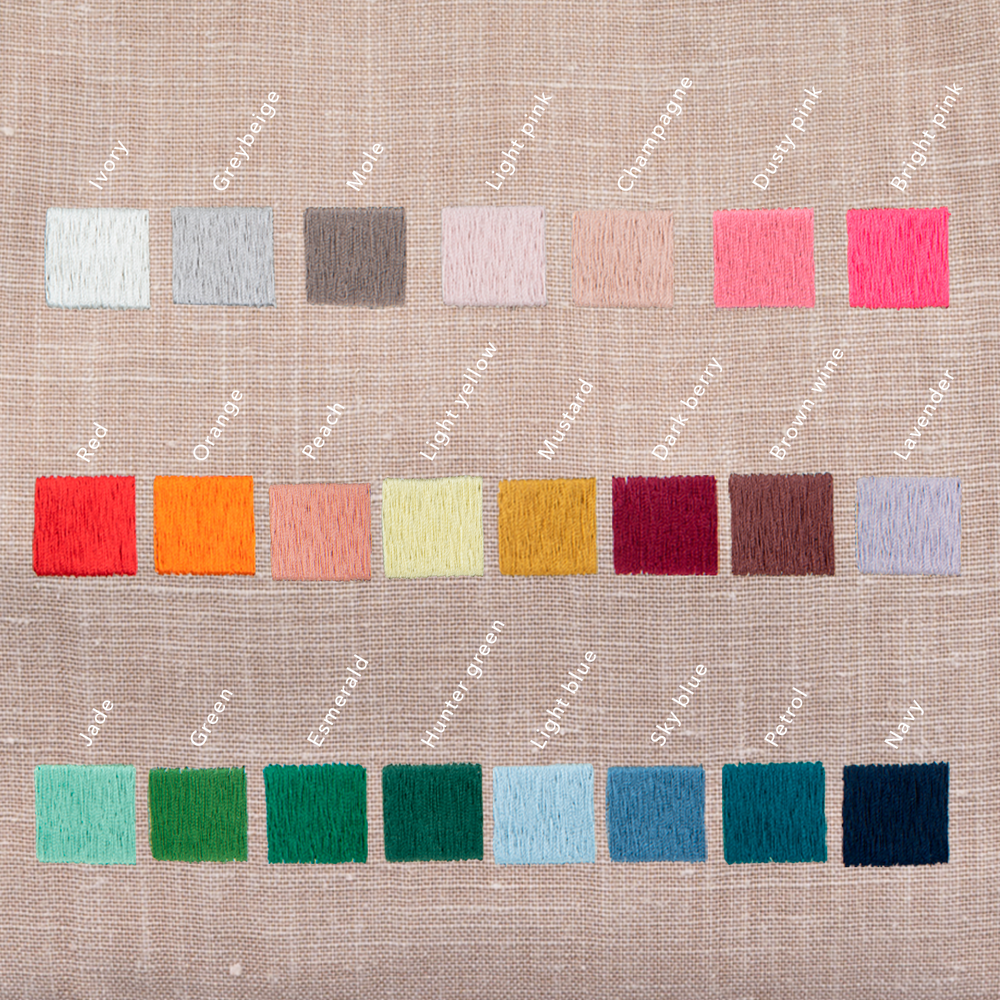 POUCH BIG MW BELGIAN LINEN PINK