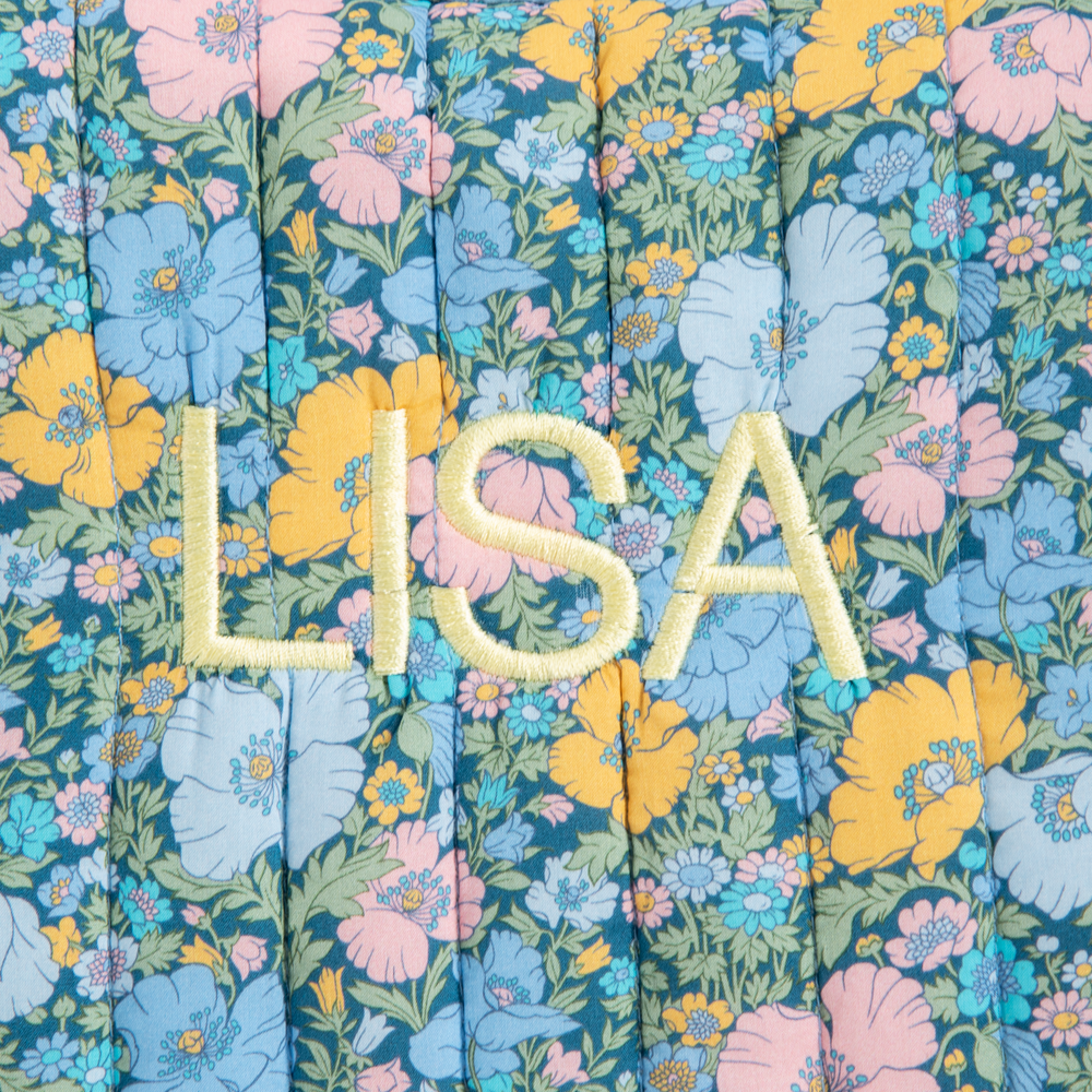 POUCH BIG MW LIBERTY FABRICS MEADOW SONG BLUE